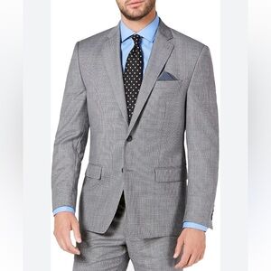 Ralph Lauren Wool Men's Gray Vintage Suit Blazer